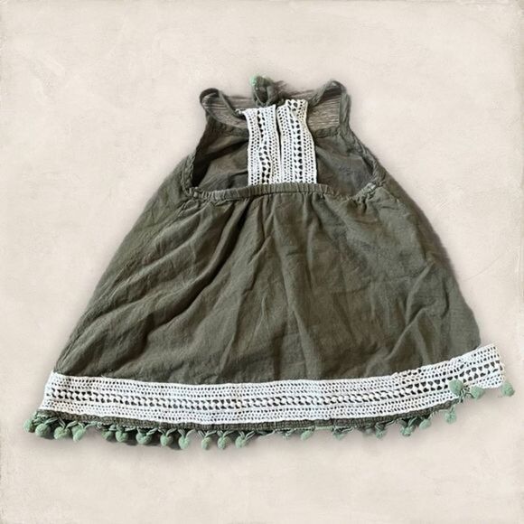 Tommy Bahama Pom Pom Fringe Top Size 12 Months - Picture 7 of 7